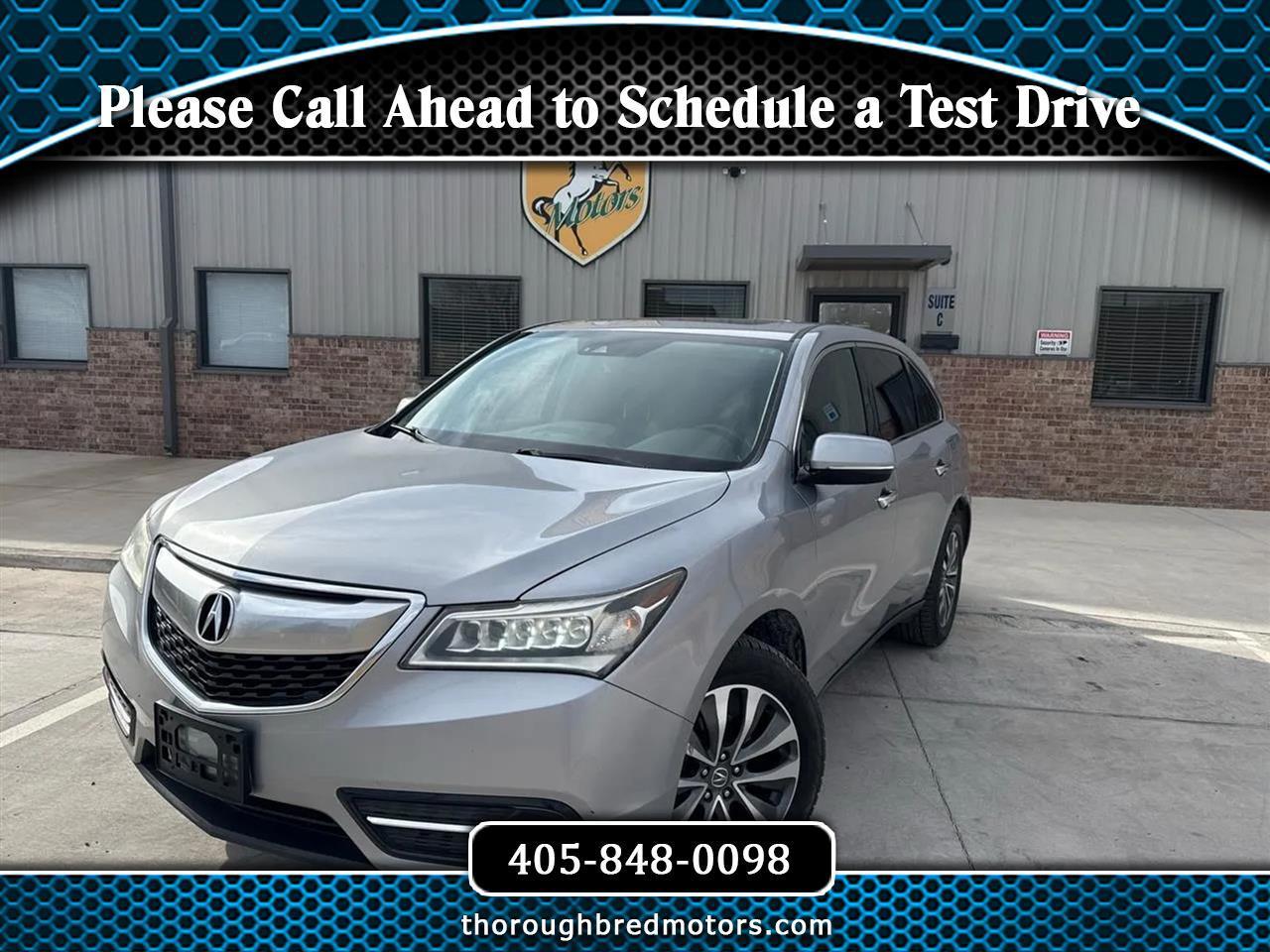 2016 Acura MDX SH-AWD 4dr w/Tech