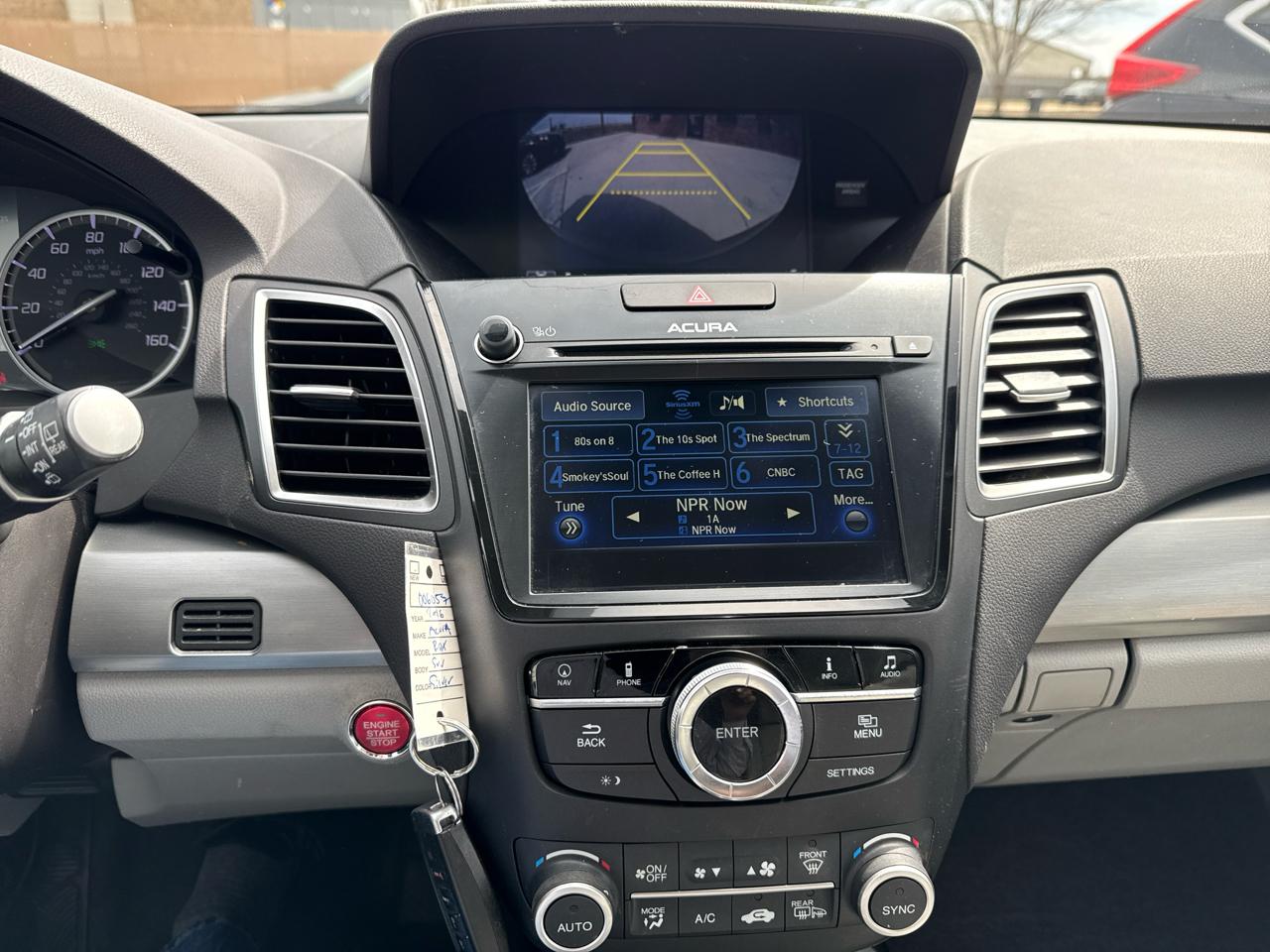 Acura RDX FWD 4dr Tech/AcuraWatch Plus Pkg 2016