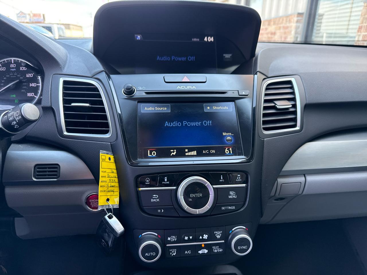 Acura RDX FWD 4dr Advance Pkg 2016