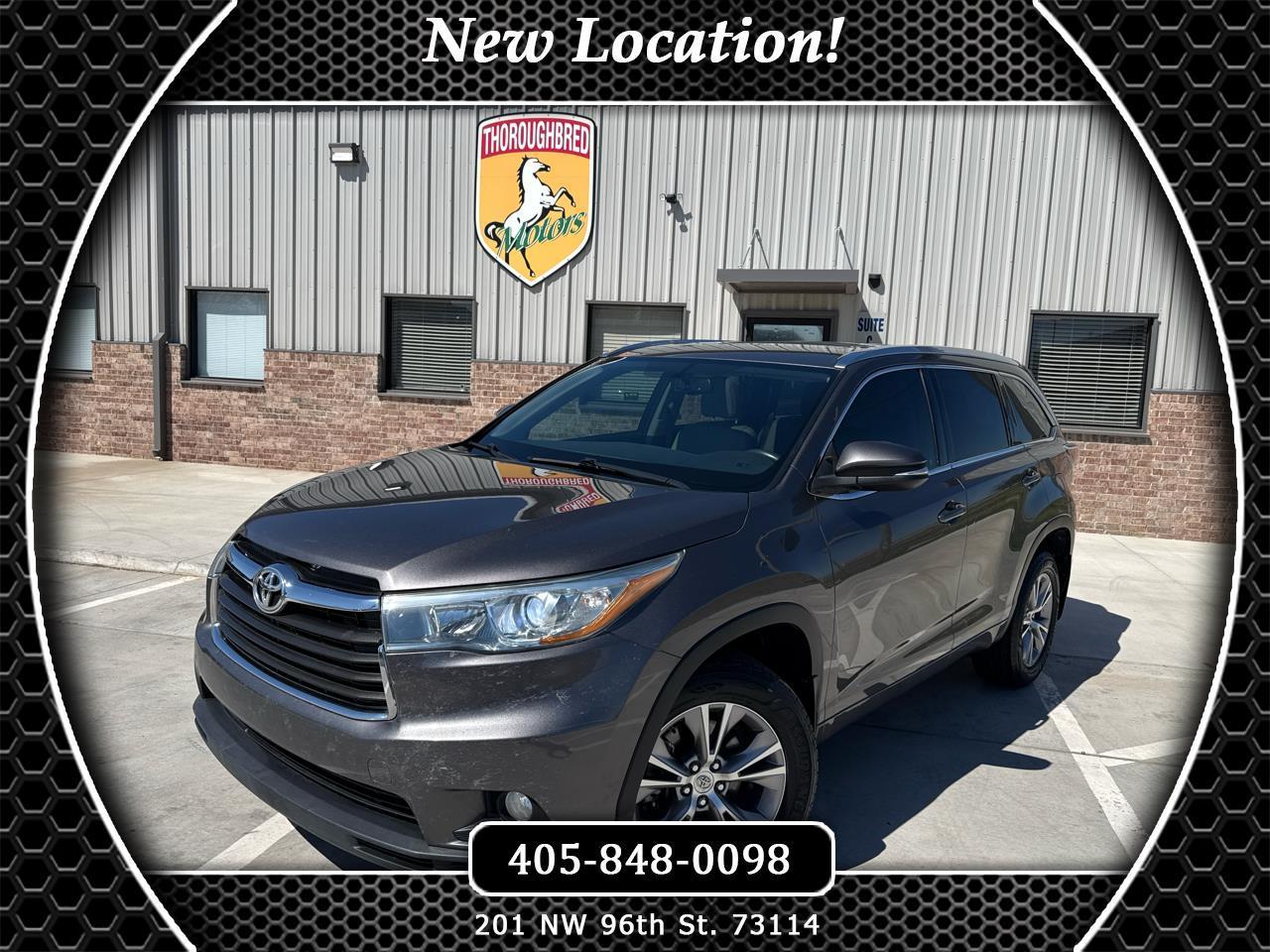 Toyota Highlander FWD 4dr V6 XLE (Natl) 2015