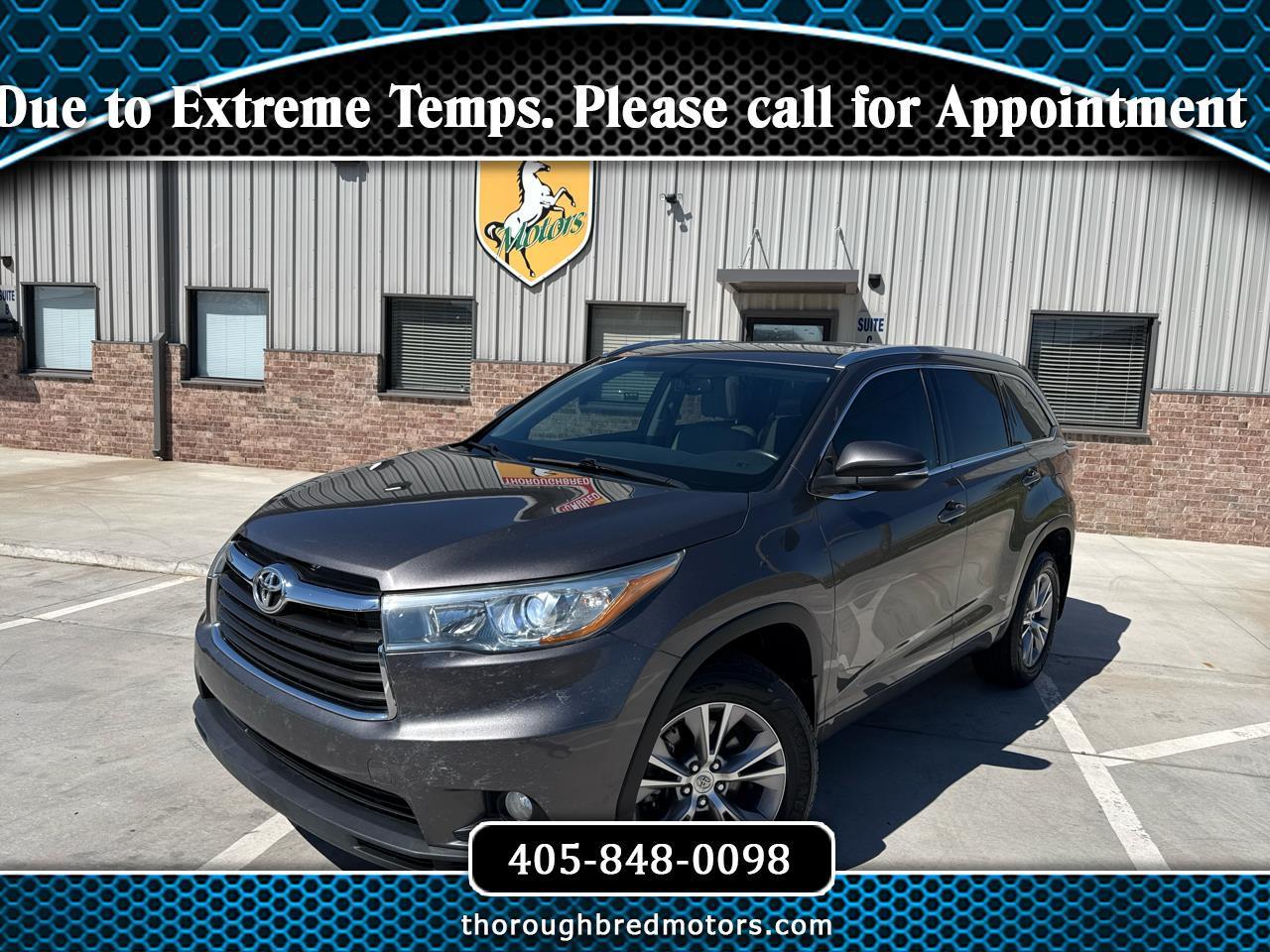 2015 Toyota Highlander FWD 4dr V6 XLE (Natl)