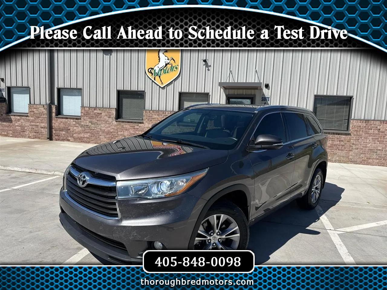 2015 Toyota Highlander FWD 4dr V6 XLE (Natl)