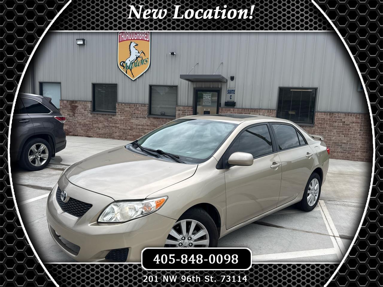 2010 Toyota Corolla 4dr Sdn Man (Natl)