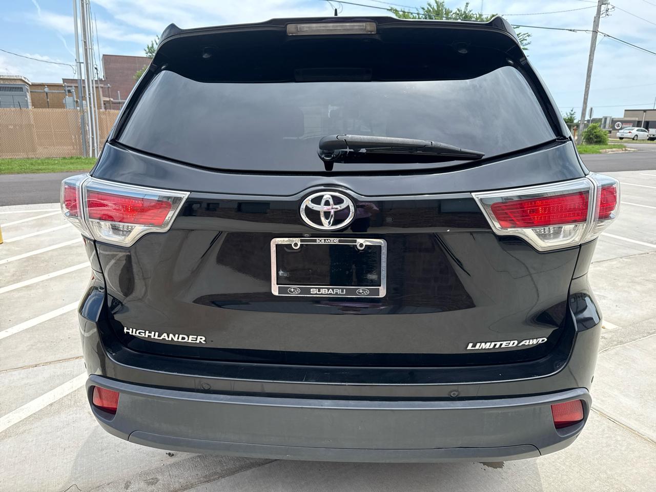 Toyota Highlander AWD 4dr V6 Limited (Natl) 2015