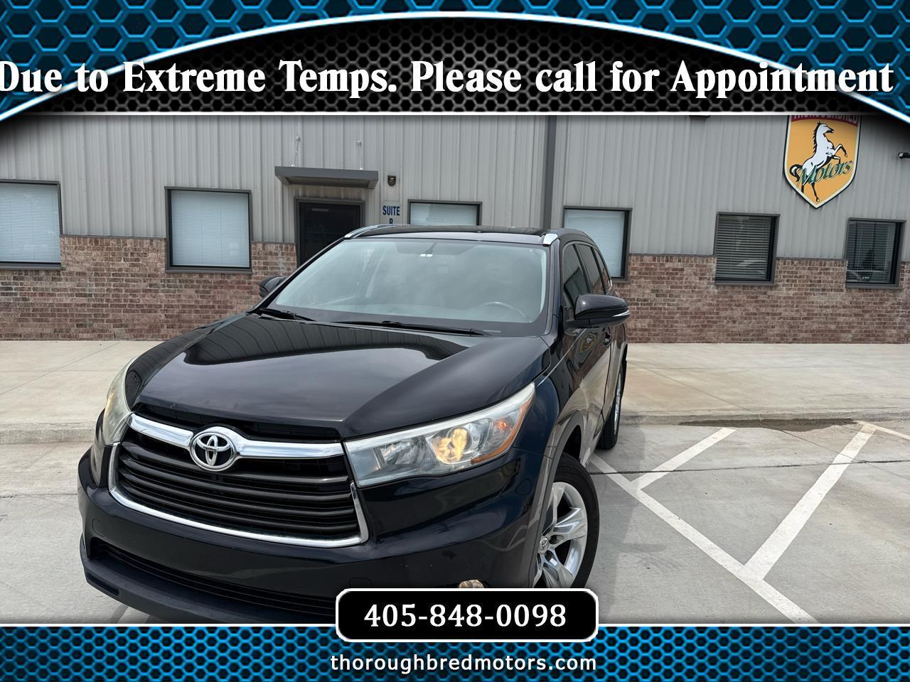2015 Toyota Highlander AWD 4dr V6 Limited (Natl)