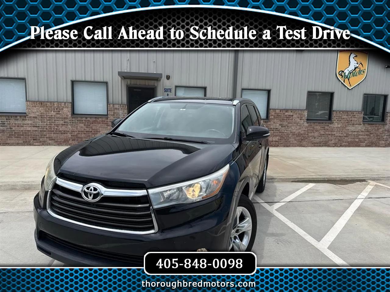2015 Toyota Highlander AWD 4dr V6 Limited (Natl)