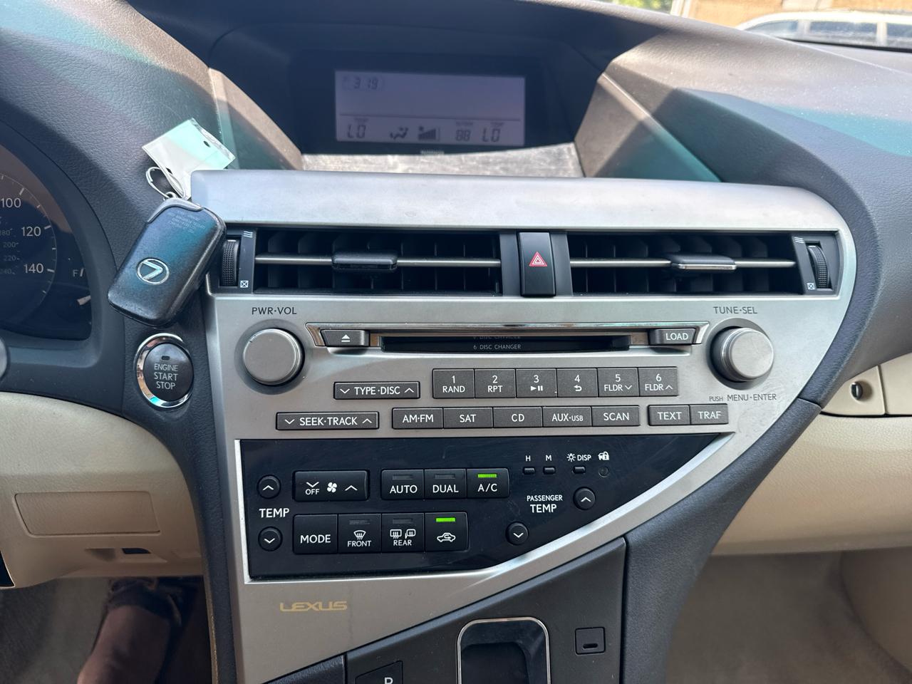 Lexus RX 350 FWD 4dr 2010