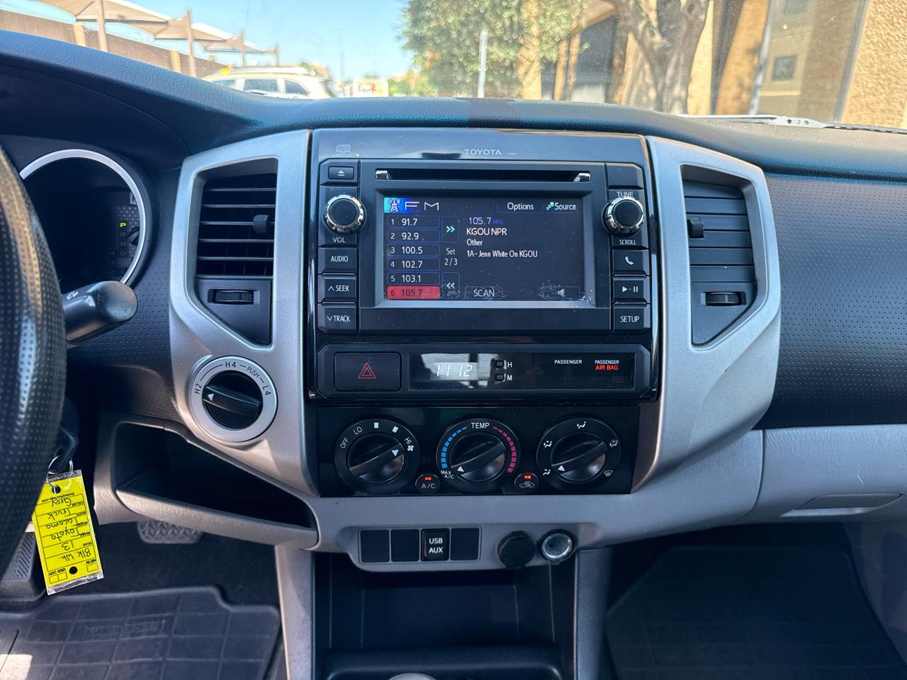 Toyota Tacoma 4WD Access Cab V6 MT (Natl) 2013