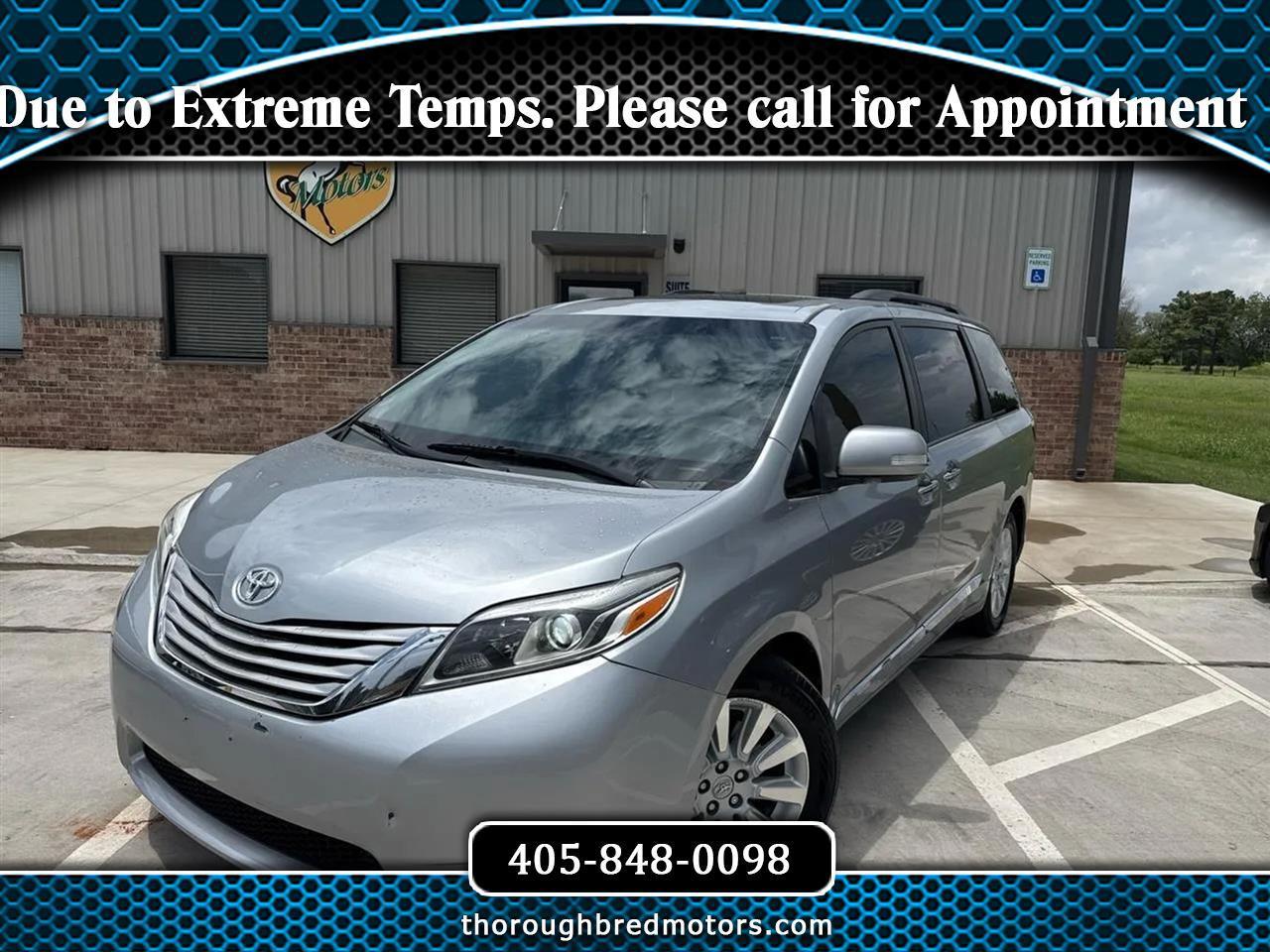 2016 Toyota Sienna 5dr 7-Pass Van Ltd FWD (Natl)