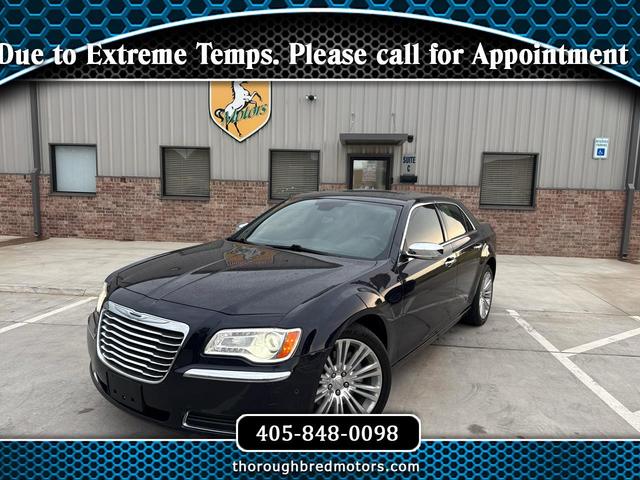 Blue 2011 Chrysler 300 Sedan Rear-Wheel Drive 5-Speed Automatic Overdrive