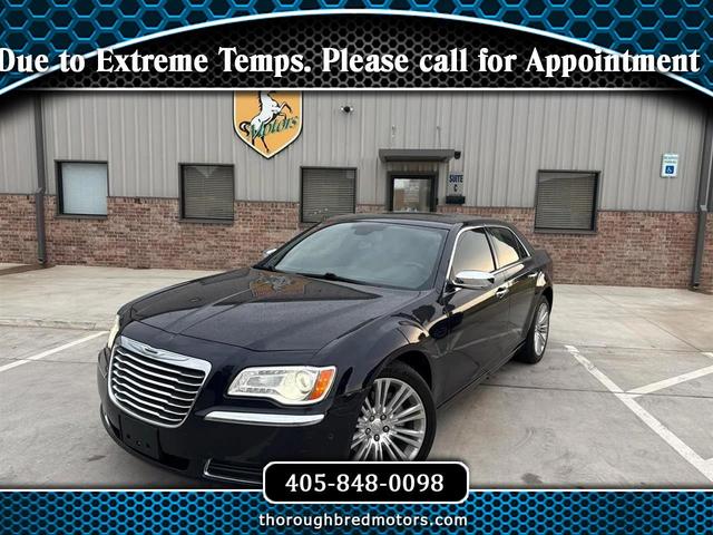 Blue 2011 Chrysler 300 Sedan Rear-Wheel Drive 5-Speed Automatic Overdrive