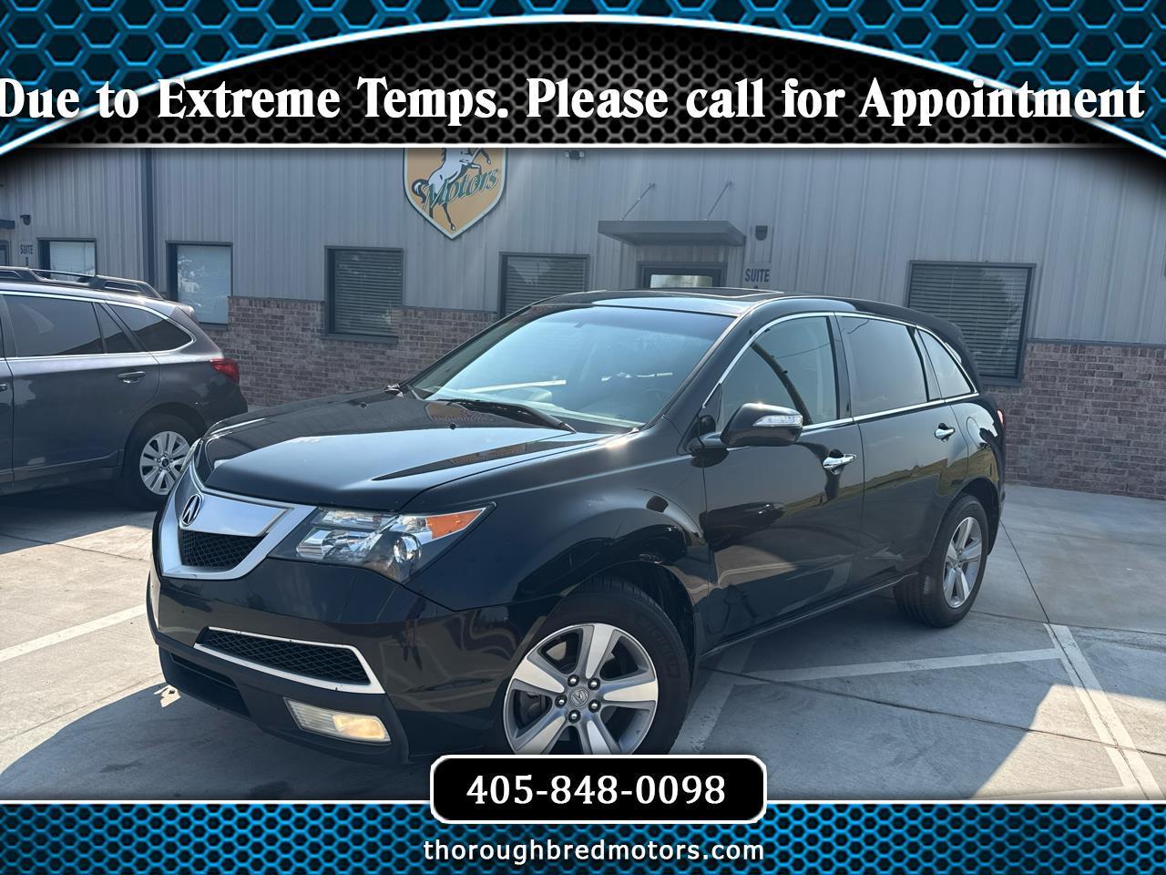 2012 Acura MDX AWD 4dr Tech/Entertainment Pkg