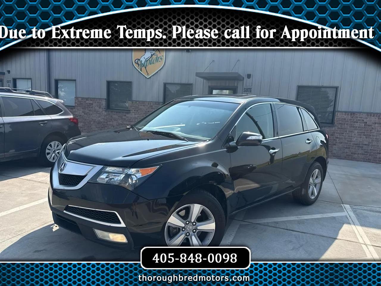 2012 Acura MDX AWD 4dr Tech/Entertainment Pkg