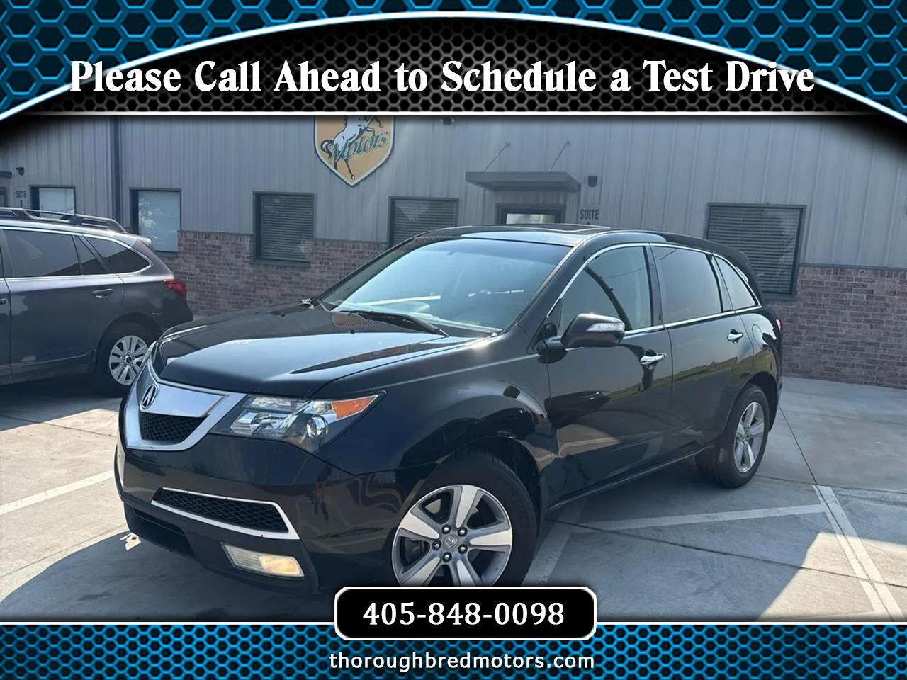 2012 Acura MDX AWD 4dr Tech/Entertainment Pkg