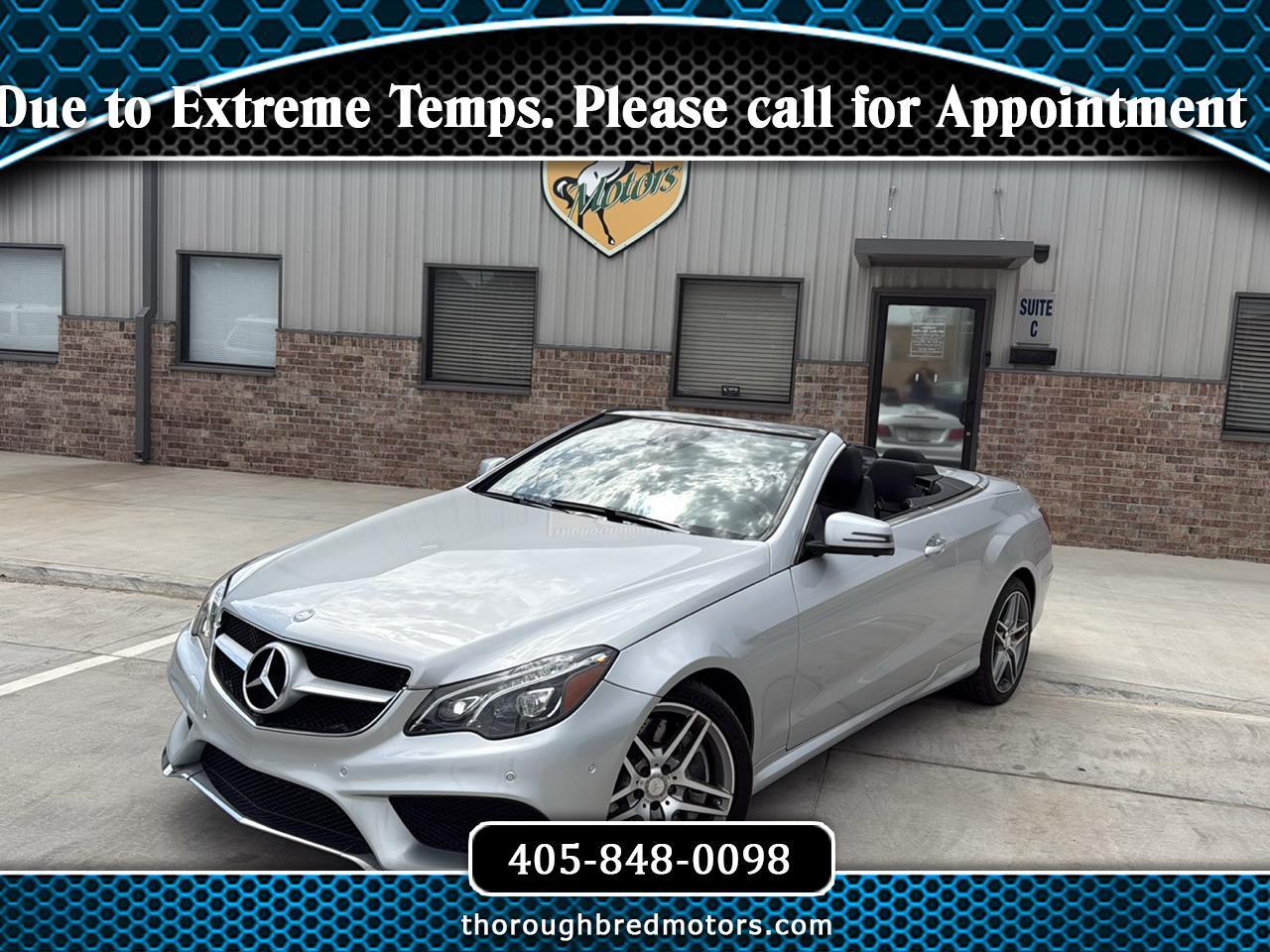 Mercedes-Benz E-Class 2dr Cabriolet E 550 RWD 2014