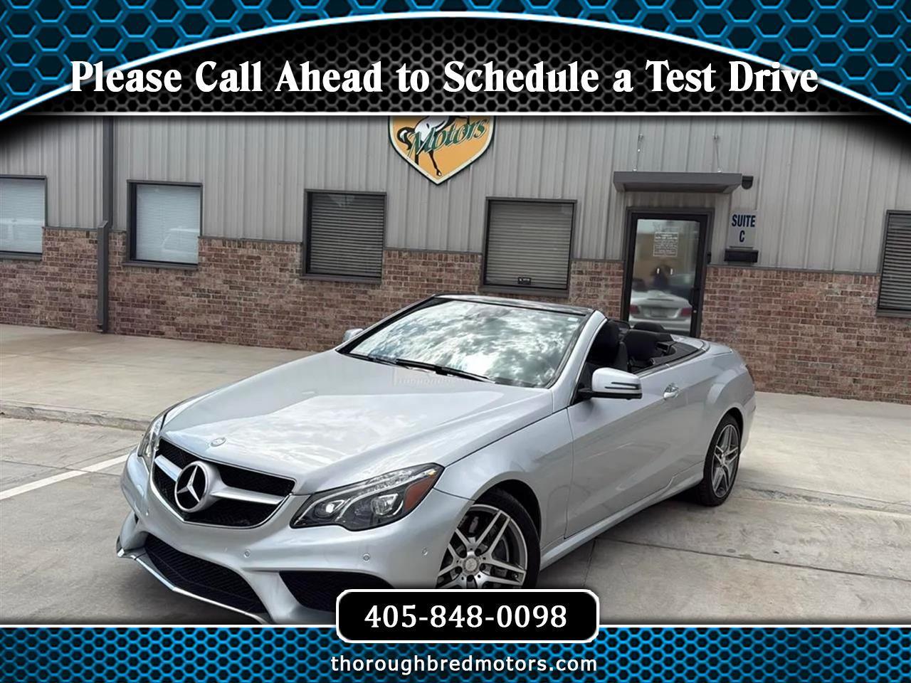  2014 Mercedes-Benz E-Class E 550 Cabriolet   