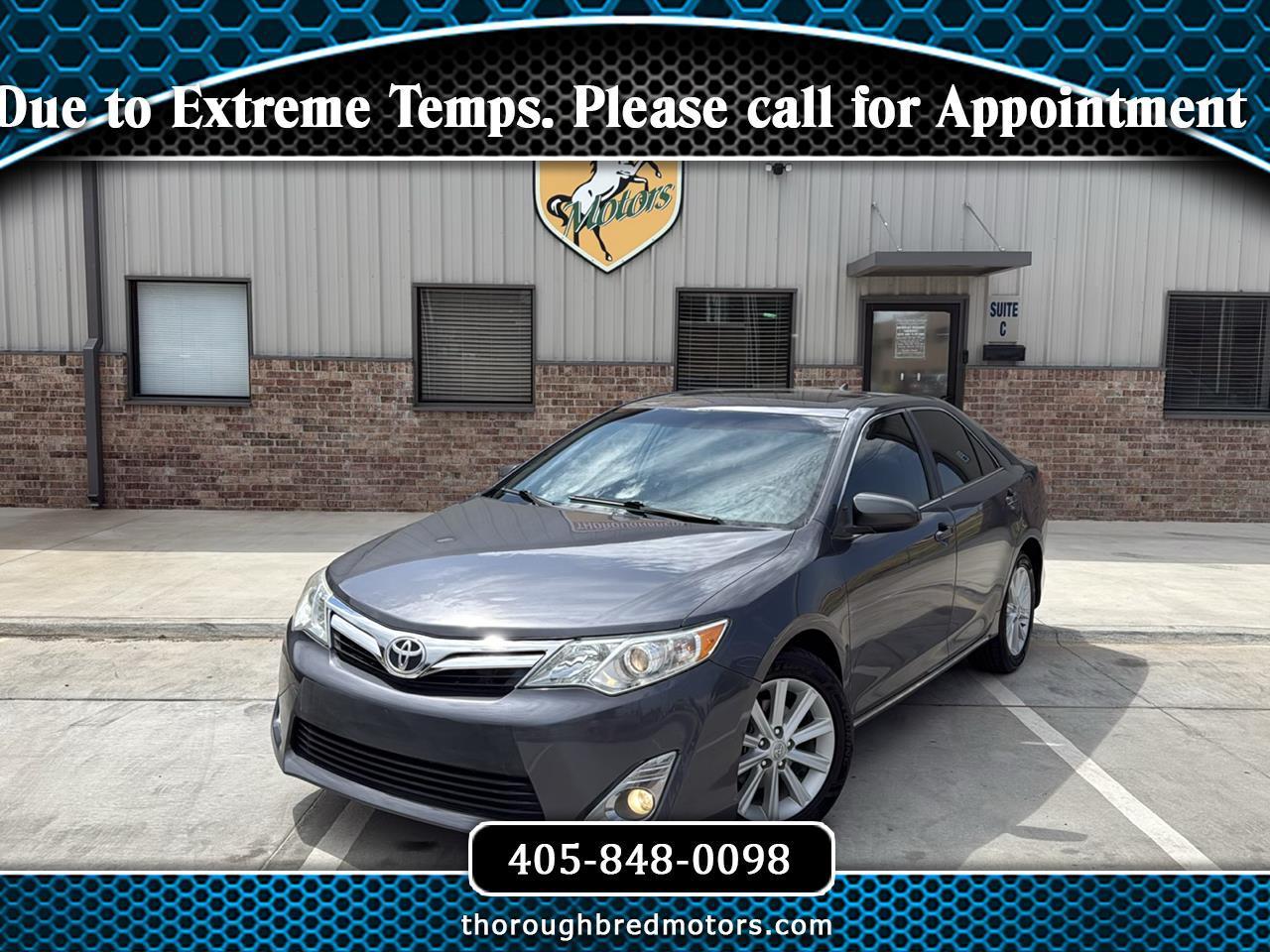 Toyota Camry 4dr Sdn V6 Auto XLE (Natl) 2012