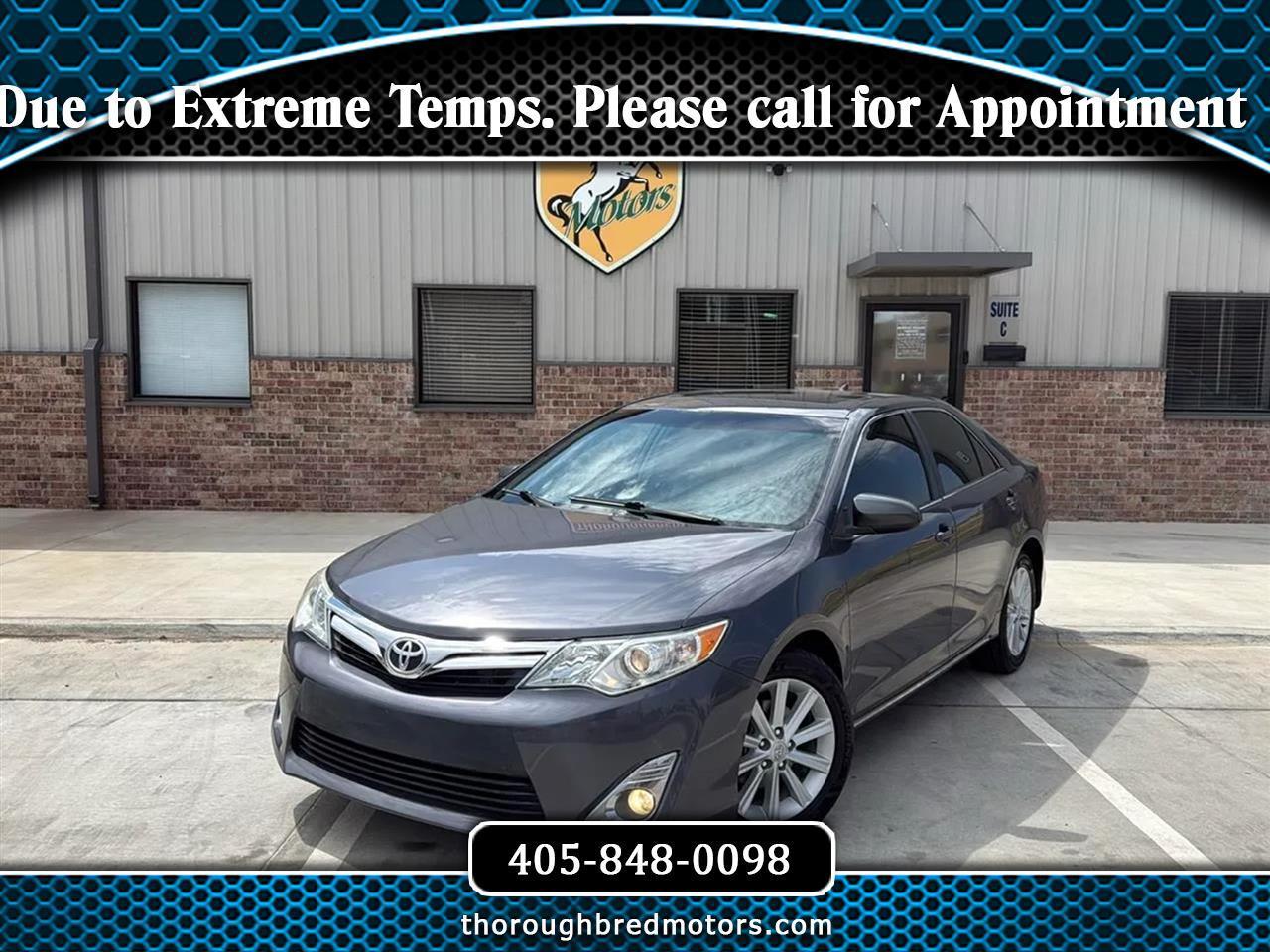 2012 Toyota Camry 4dr Sdn V6 Auto XLE (Natl)