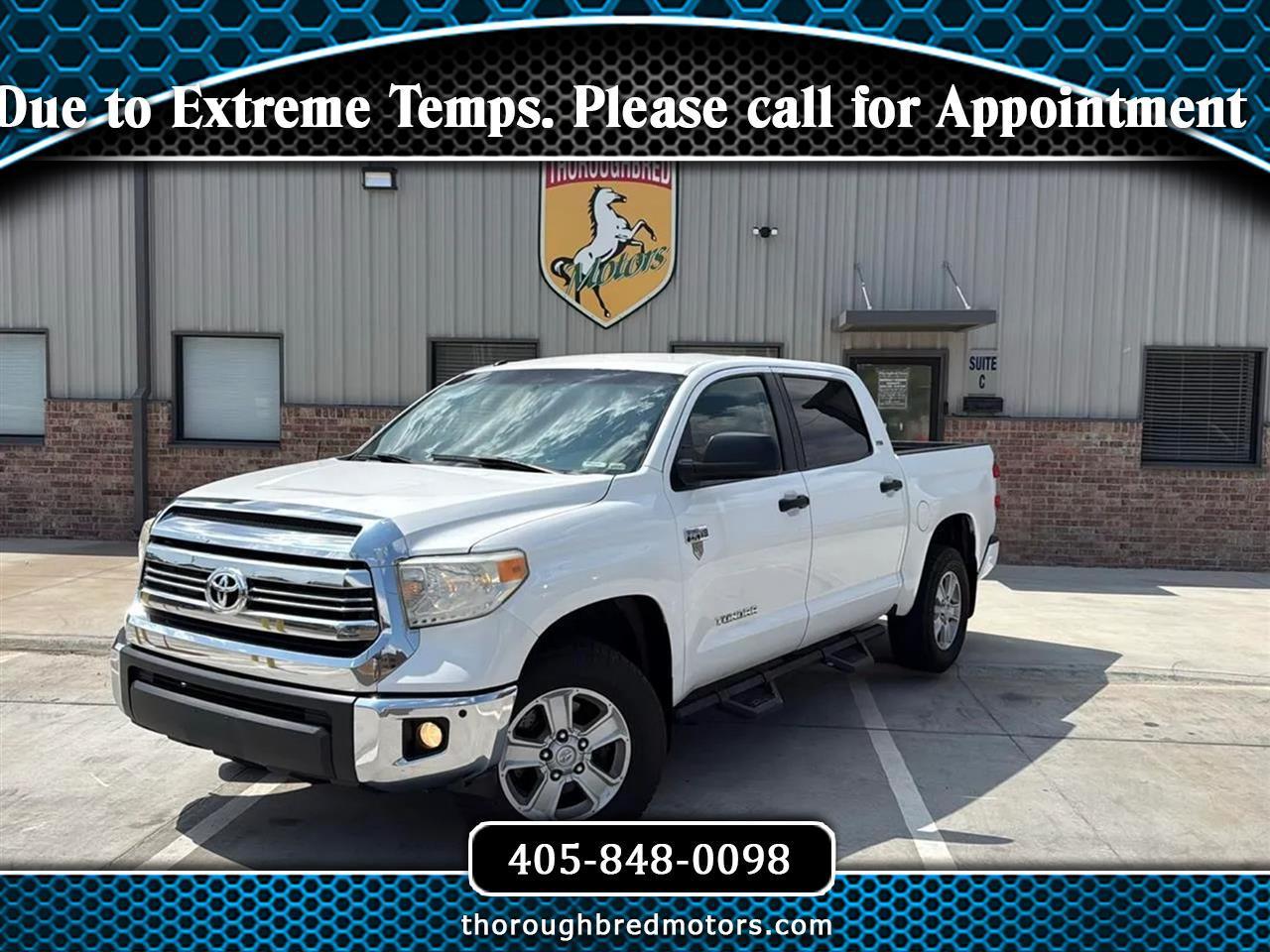 2017 Toyota Tundra 4WD SR5 CrewMax 5.5' Bed 5.7L FFV (Natl)