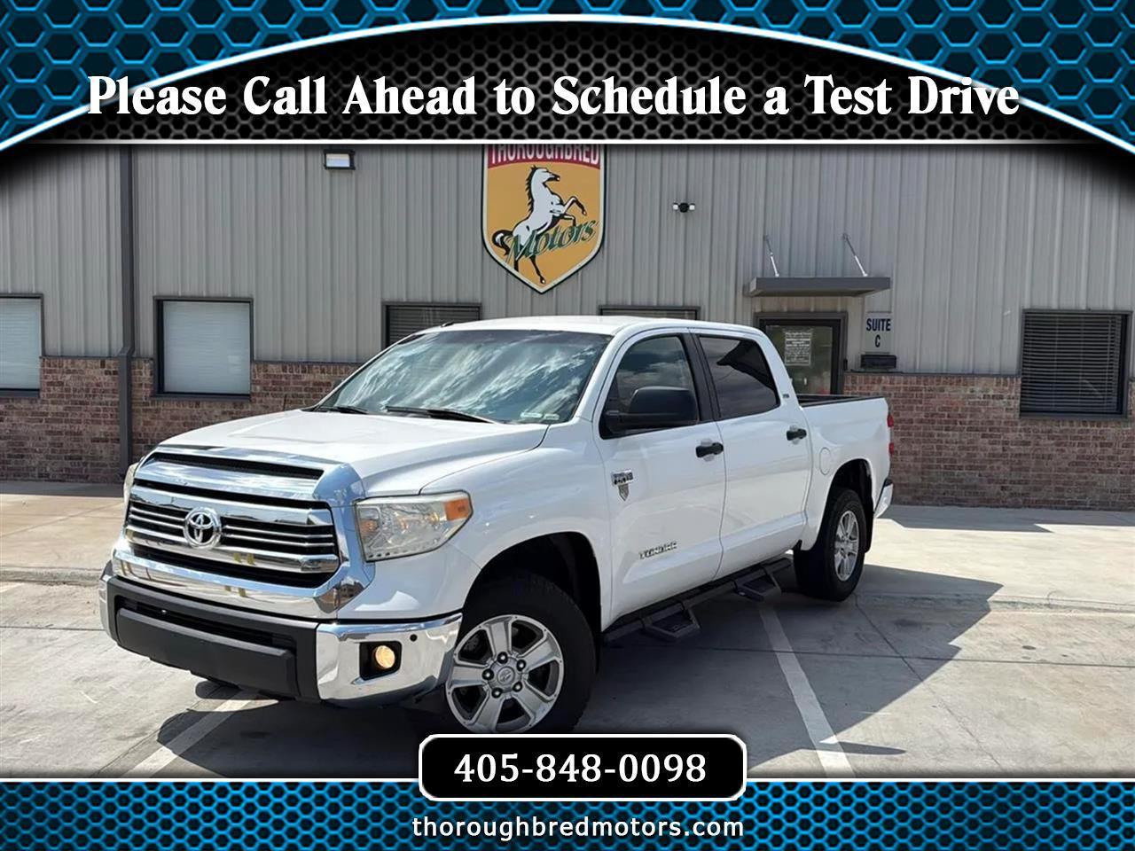 2017 Toyota Tundra 4WD SR5 CrewMax 5.5' Bed 5.7L FFV (Natl)