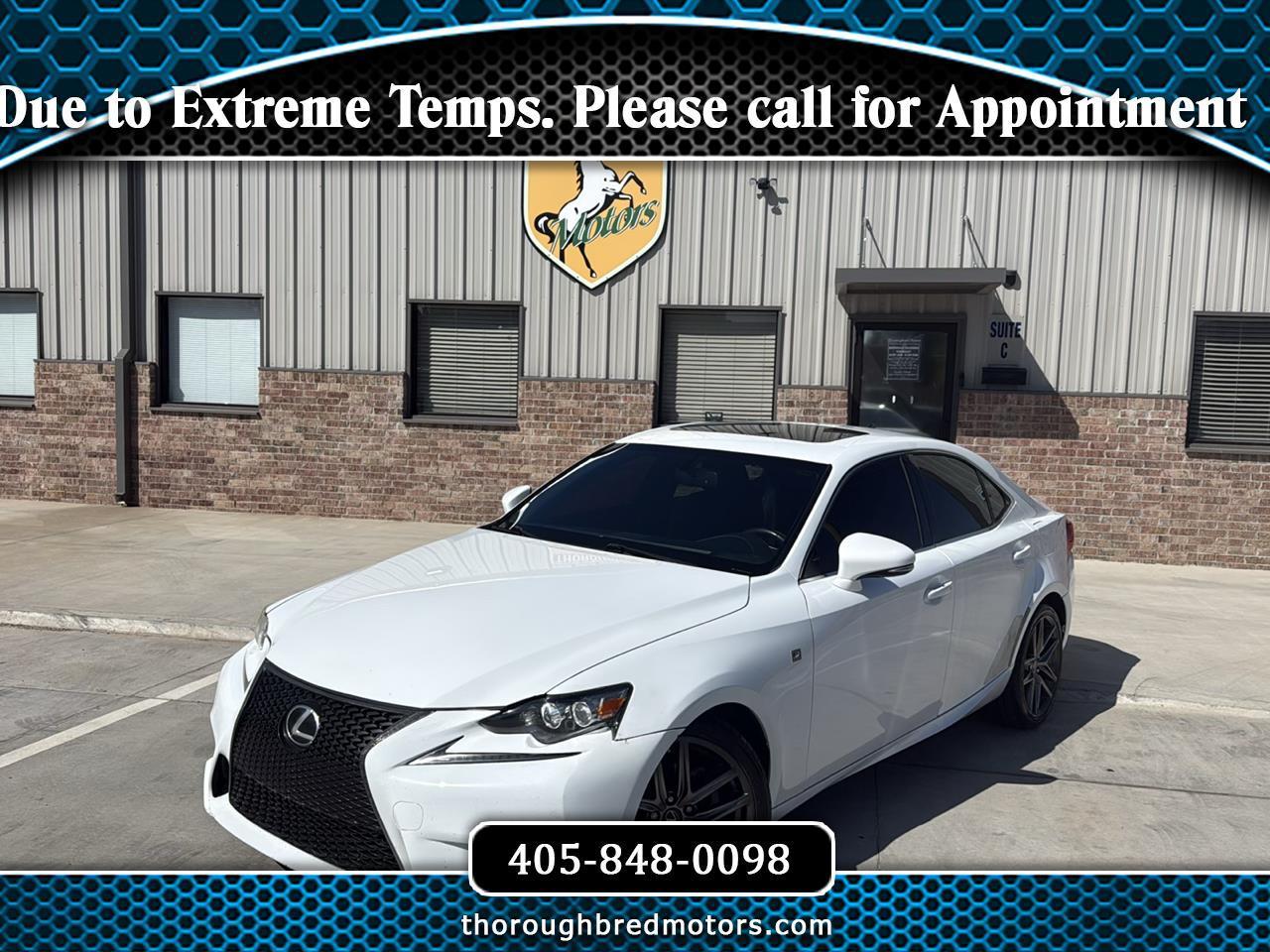 2014 Lexus IS 250 4dr Sport Sdn Auto RWD
