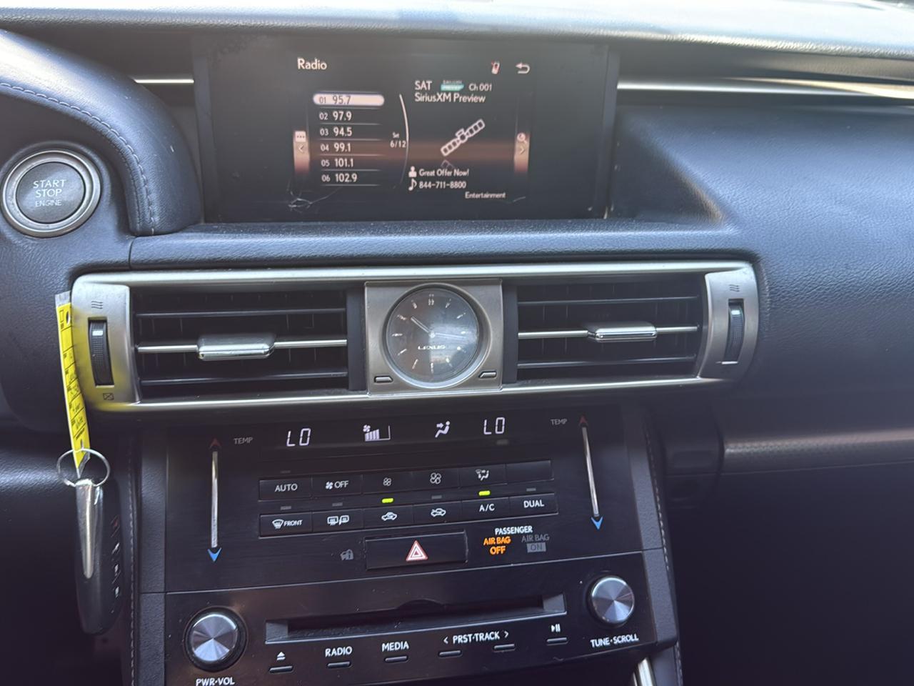 Lexus IS 250 4dr Sport Sdn Auto RWD 2014