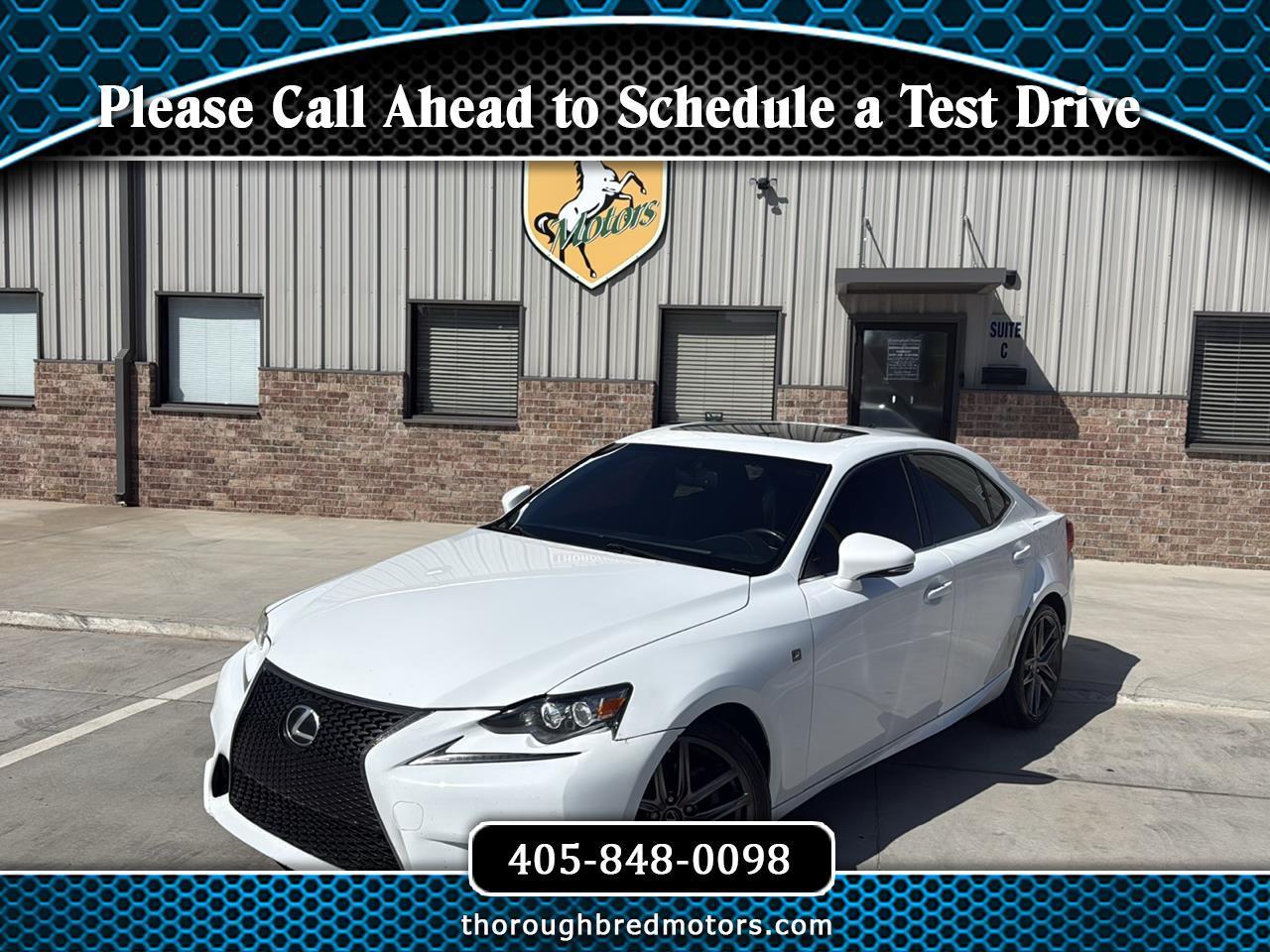 2014 Lexus IS 250 4dr Sport Sdn Auto RWD