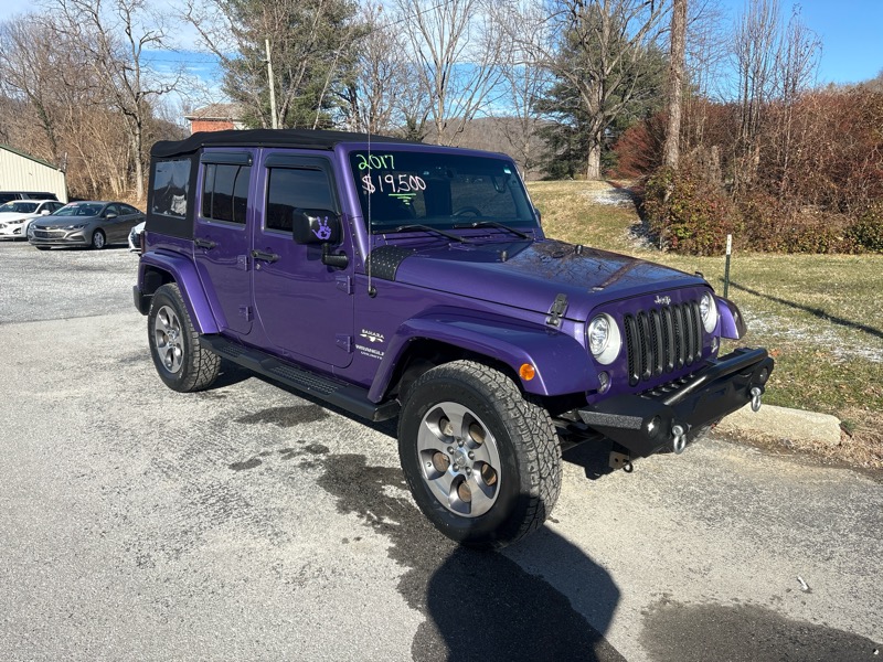 2017 Jeep Wrangler Unlimited Sahara 4x4