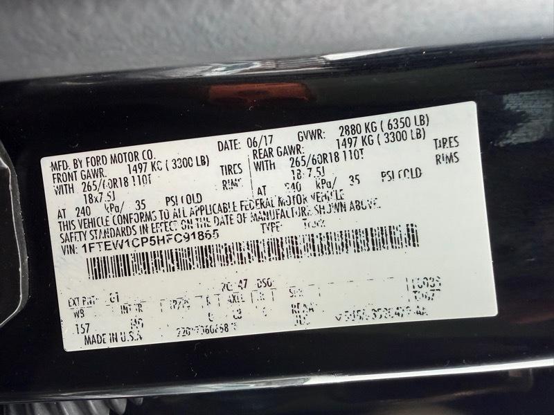 Ford F-150 XLT SuperCrew 6.5-ft. Bed 2WD 2017