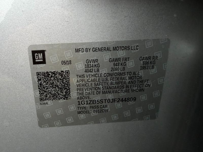 Chevrolet Malibu LS 2018