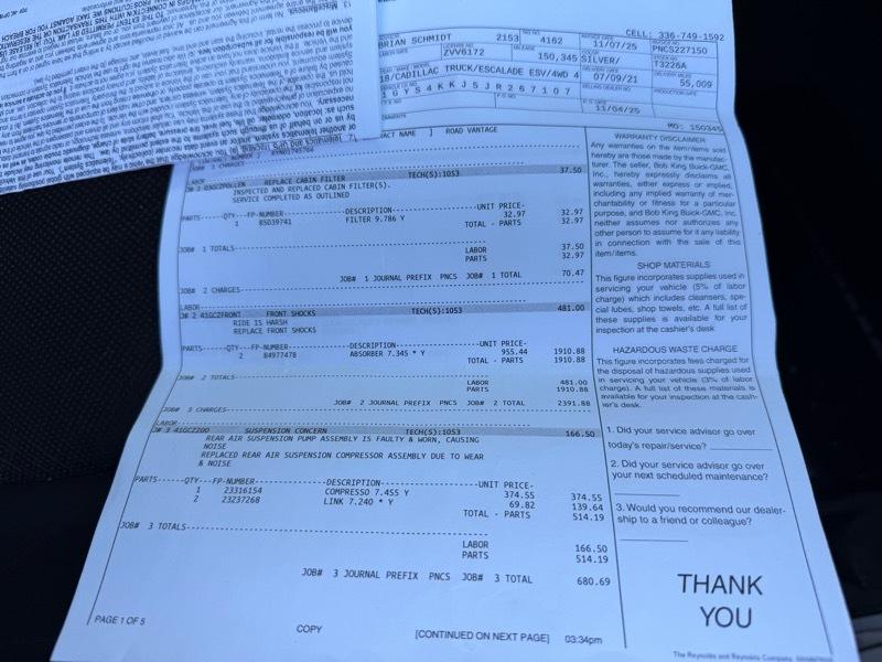 Cadillac Escalade ESV Platinum 4WD 2018