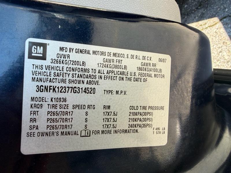 Chevrolet Avalanche LT 4WD 2007