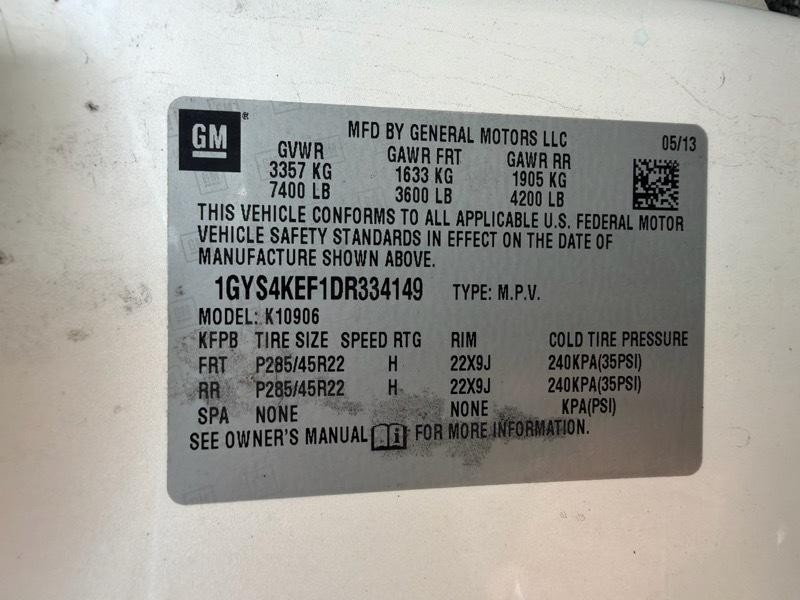 Cadillac Escalade ESV AWD Platinum 2013