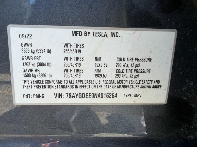 Tesla Model Y Long Range 2022