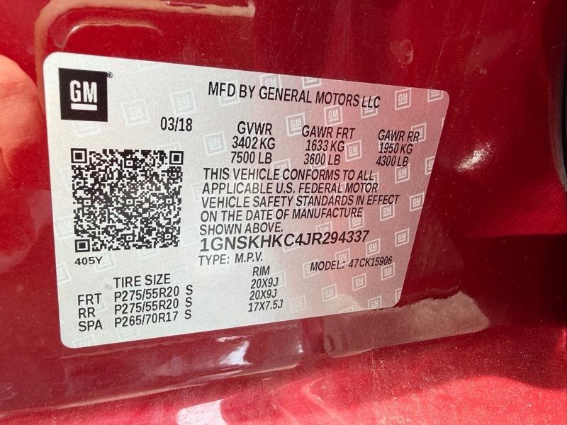 Chevrolet Suburban LT 4WD 2018