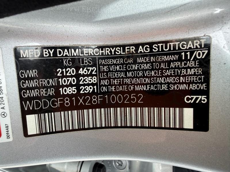 Mercedes-Benz C-Class C300 Sport Sedan 2008