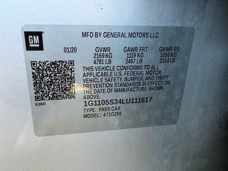 Chevrolet Impala Premier 2020