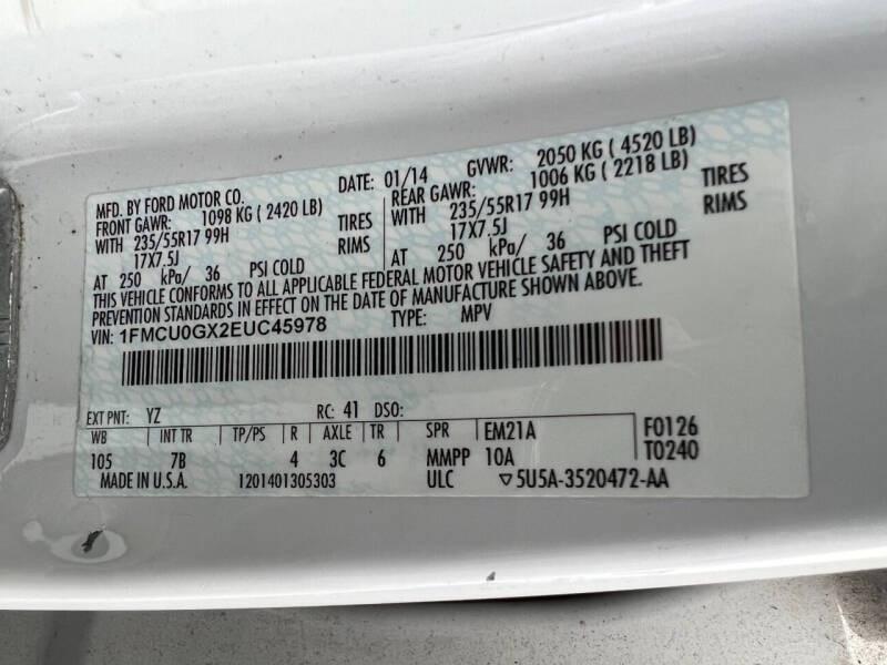Ford Escape SE FWD 2014