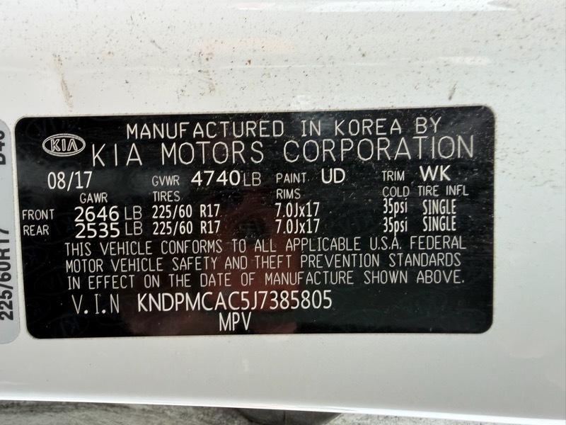 Kia Sportage LX AWD 2018