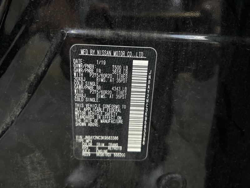 Nissan Armada SL AWD 2019