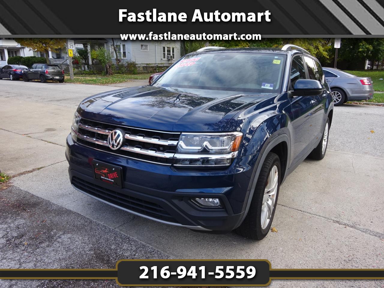 2019 Volkswagen Atlas 3.6L V6 SE w/Technology 4MOTION