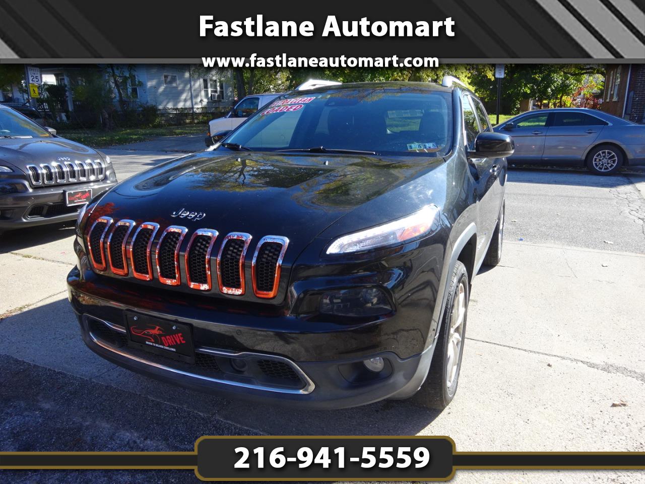2014 Jeep Cherokee 4WD 4dr Limited