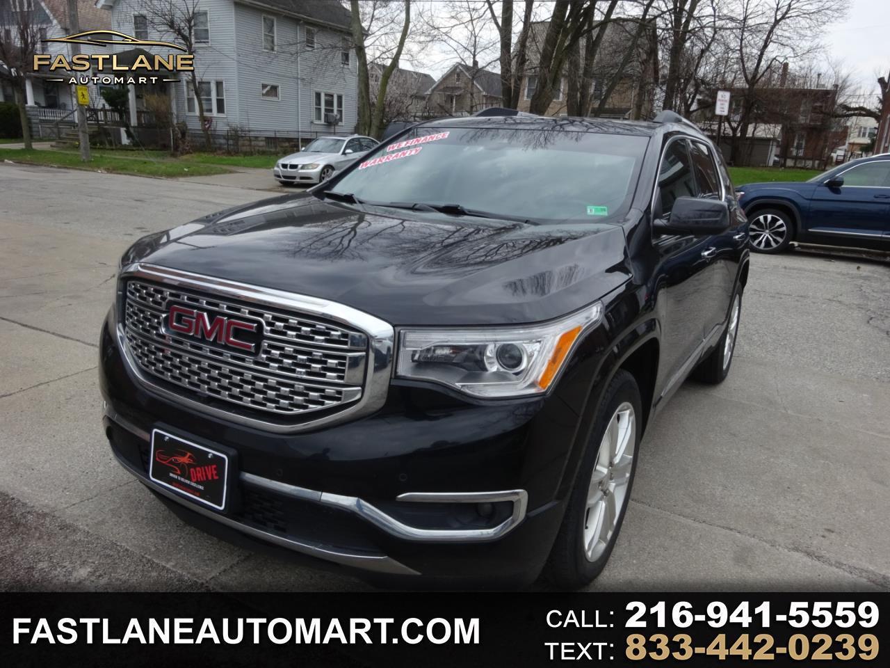 2017 GMC Acadia AWD 4dr Denali