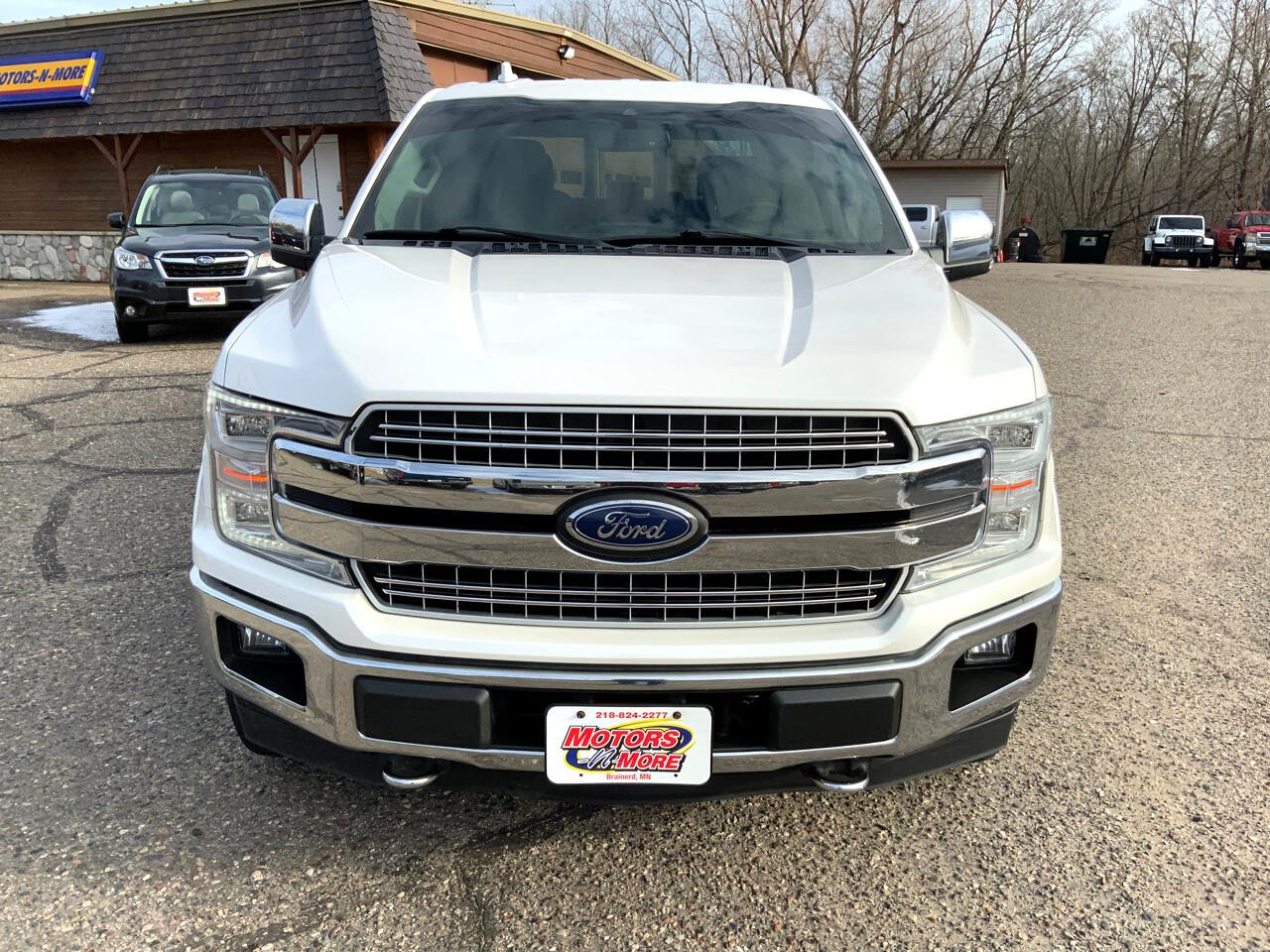 Used 2018 Ford F-150 Lariat with VIN 1FTFW1EGXJFD03743 for sale in Brainerd, Minnesota