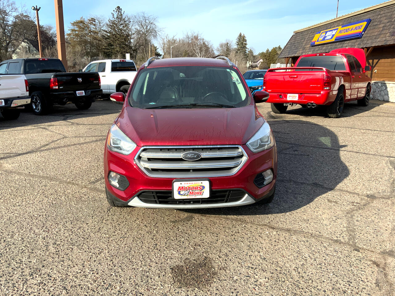 Used 2017 Ford Escape Titanium with VIN 1FMCU9J9XHUD68284 for sale in Brainerd, Minnesota