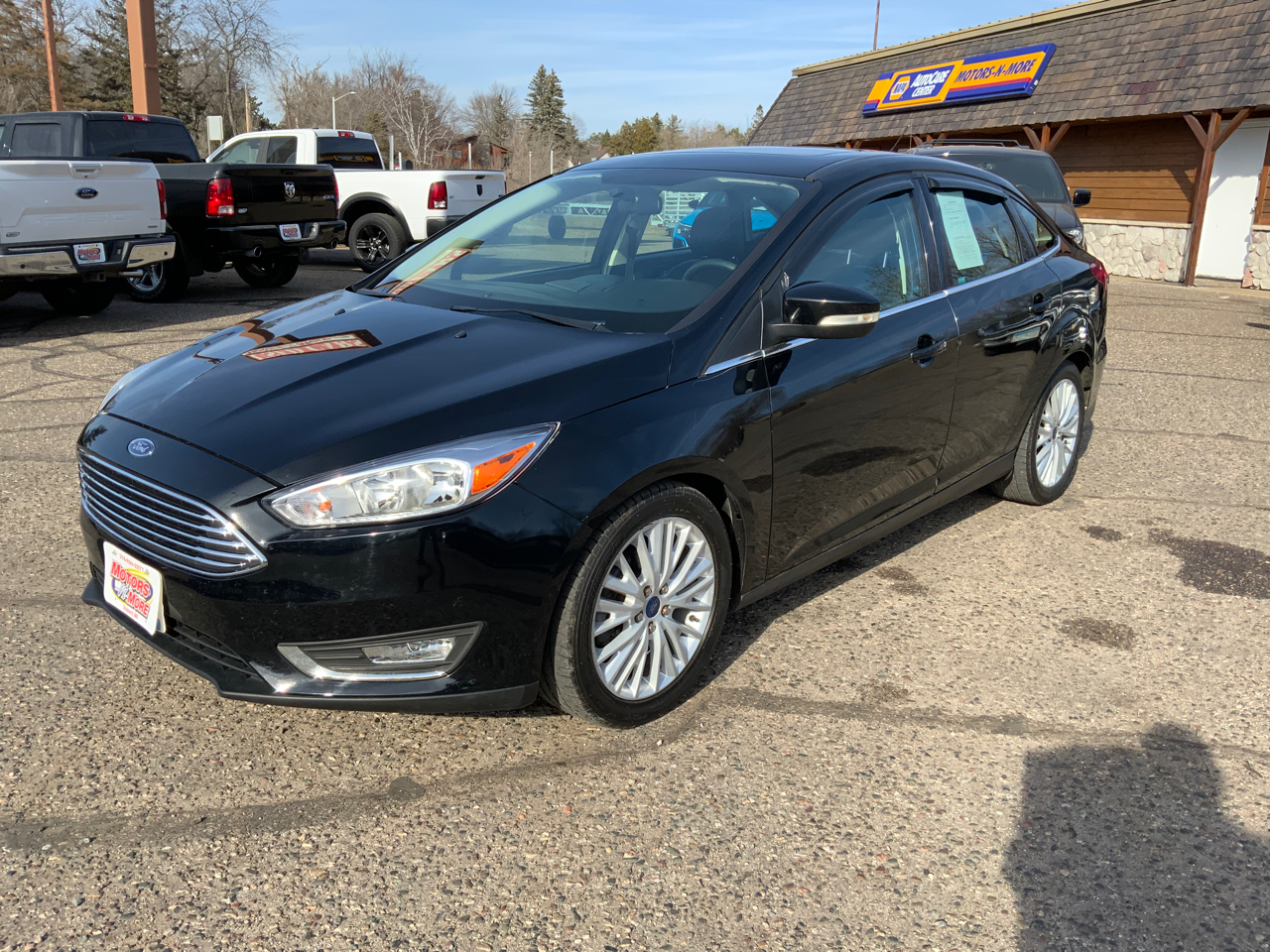 Used 2017 Ford Focus Titanium with VIN 1FADP3J2XHL237416 for sale in Brainerd, Minnesota