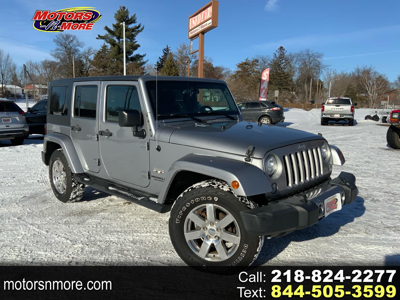 2017 Jeep Wrangler Unlimited Sahara 4WD