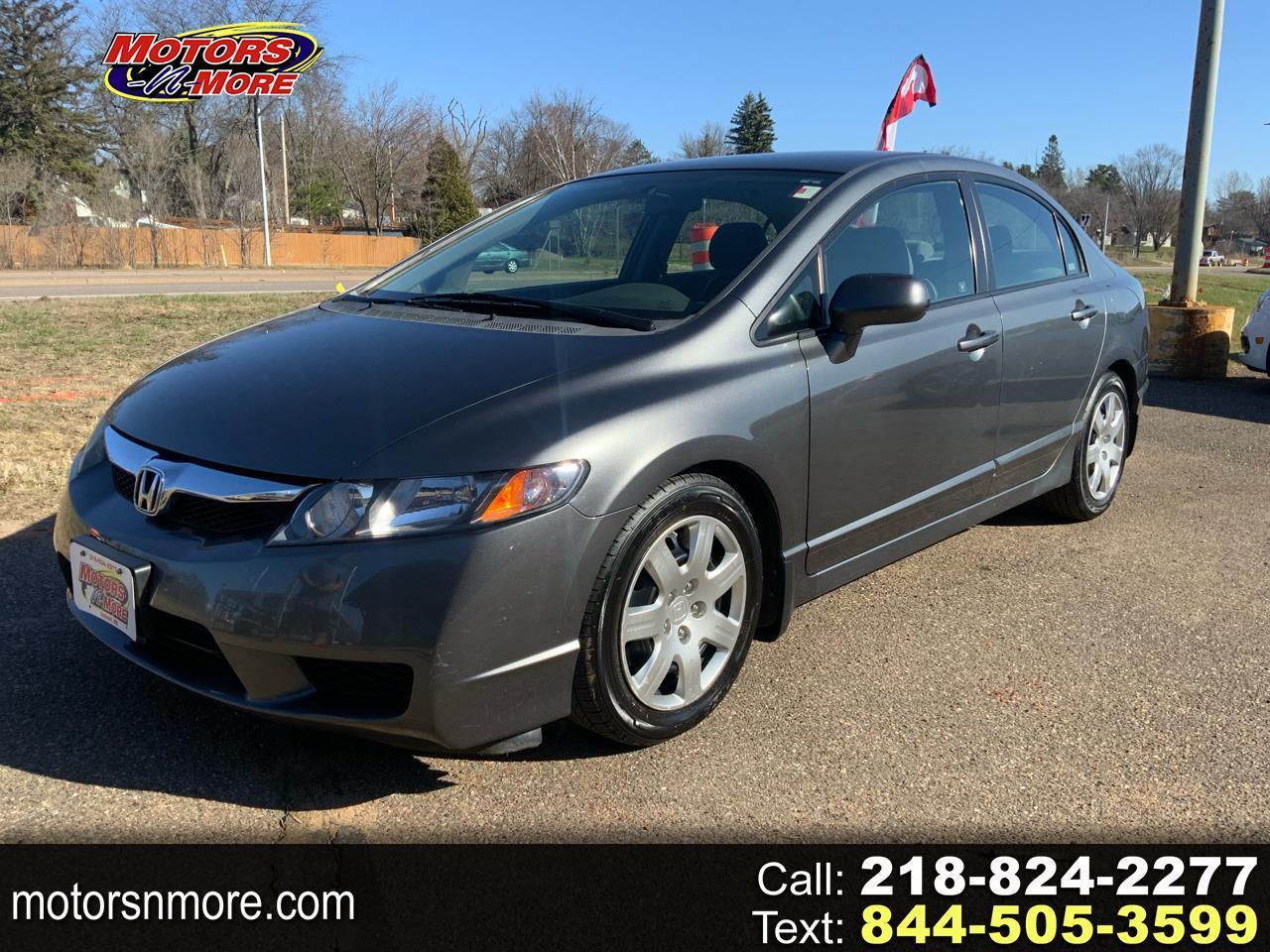 2009 Honda Civic LX Sedan 5-Speed AT