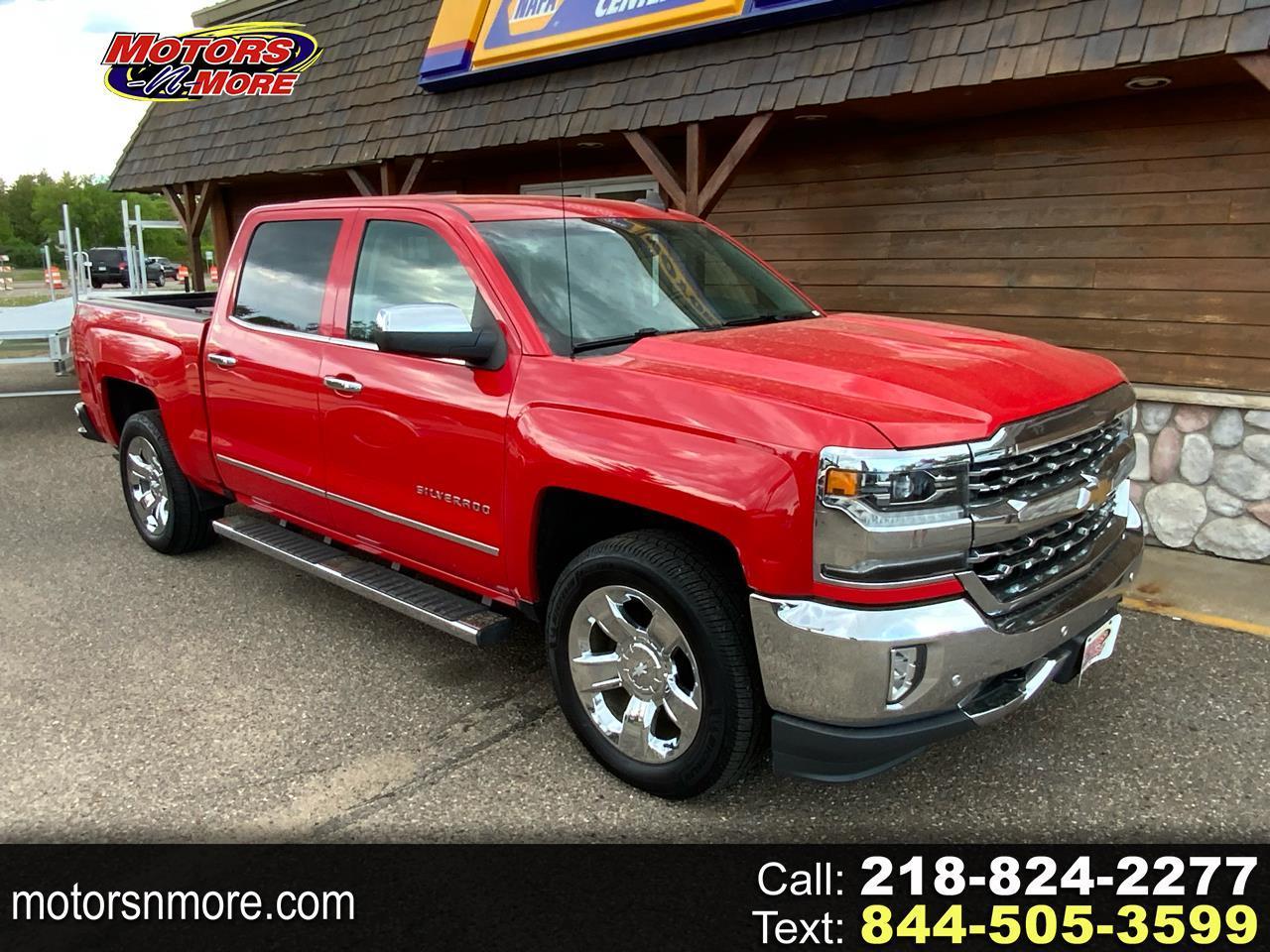 2017 Chevrolet Silverado 1500 LTZ Crew Cab 4WD