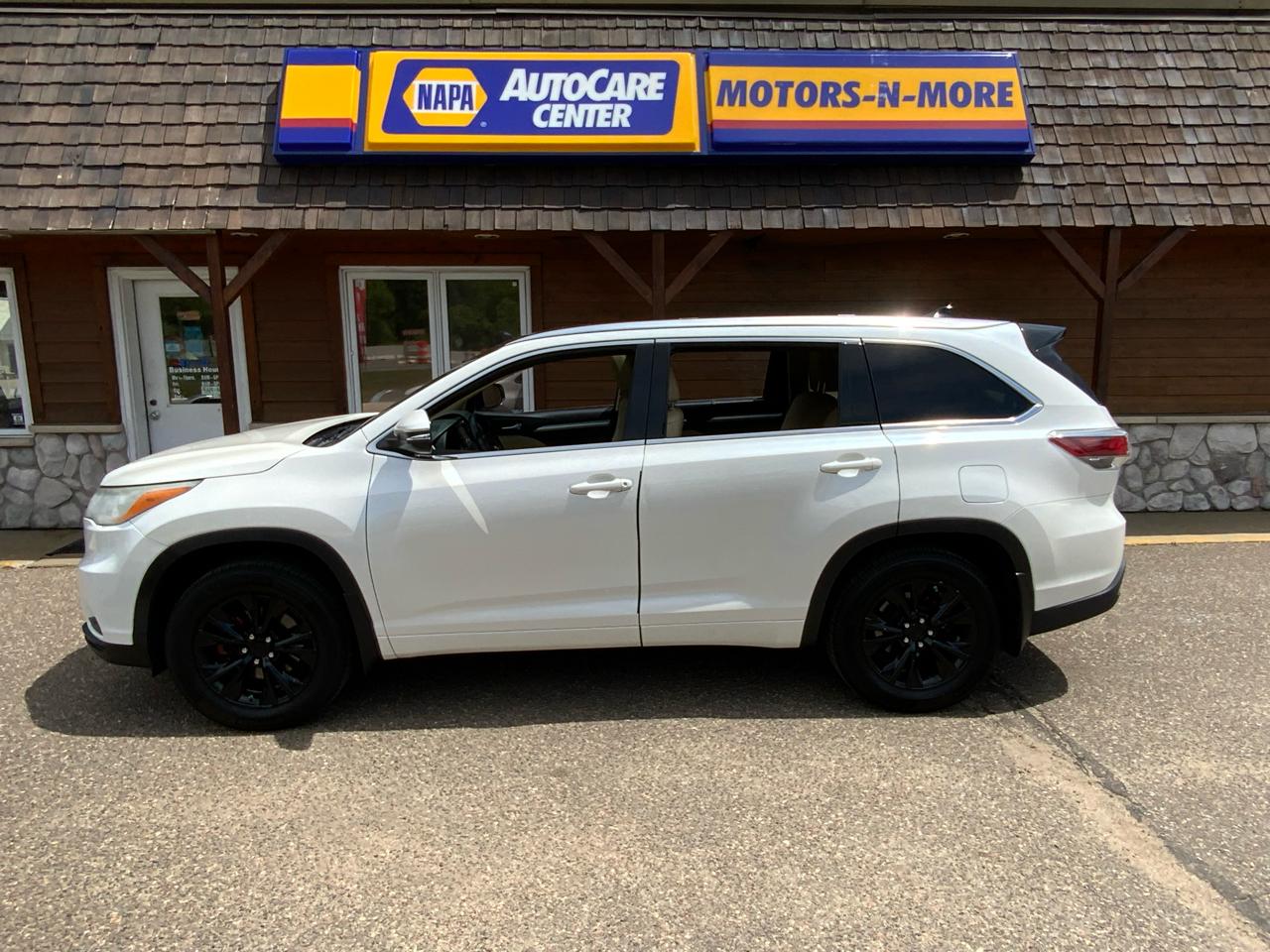 Toyota Highlander XLE AWD V6 2014